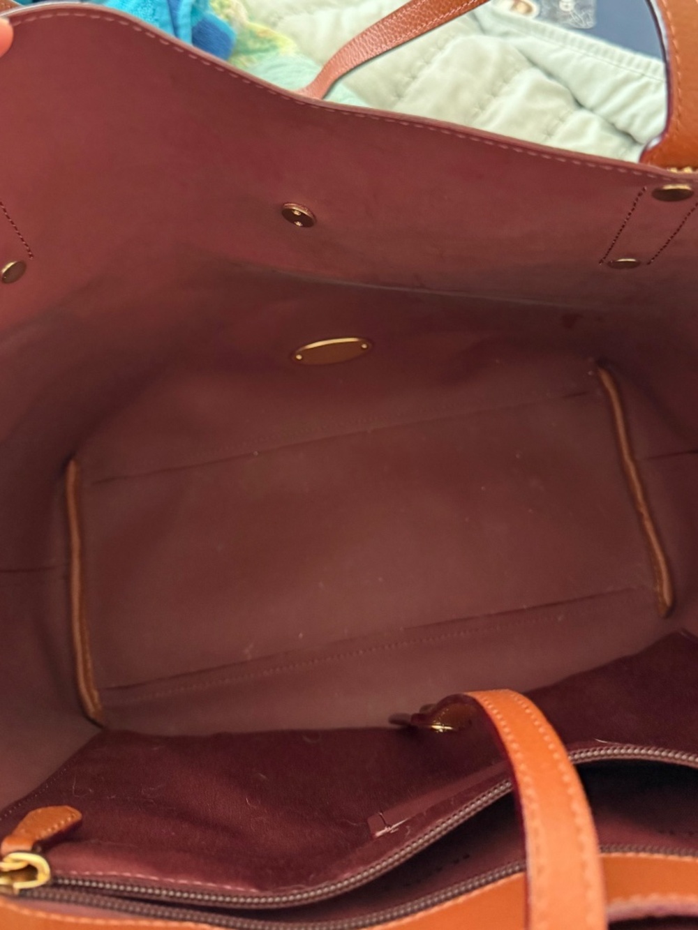 COACH PB MARKET TOTE-SADDLE - Picture 6 of 15